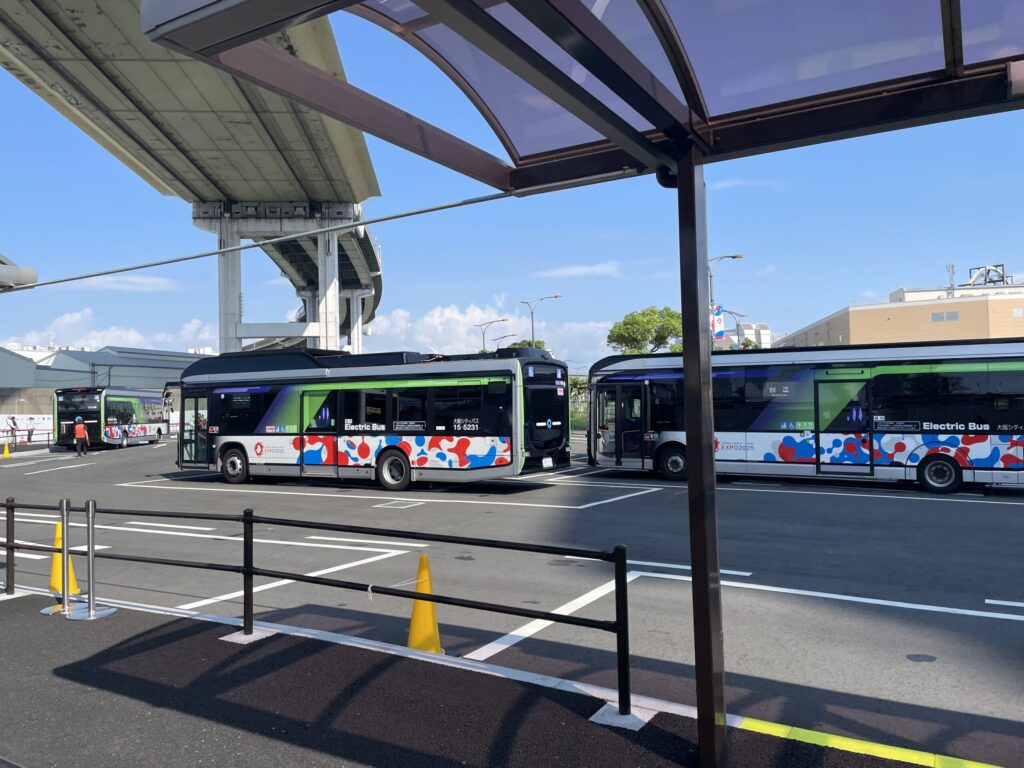 大阪万博 シャトルバス 桜島駅